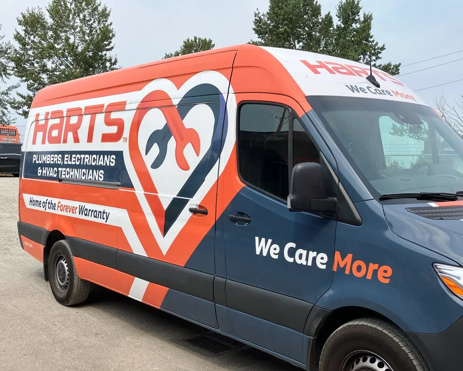 Slide of Harts Plumbers, Electricians, & HVAC Technicians