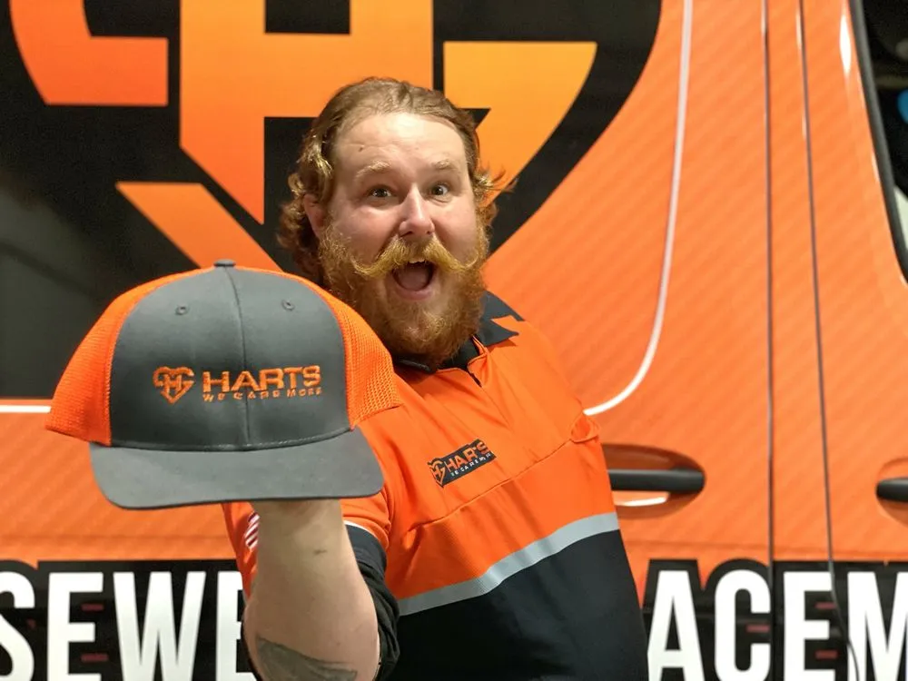 Slide of Harts Plumbers, Electricians, & HVAC Technicians