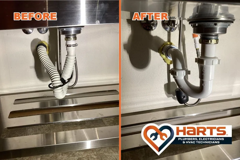 Slide of Harts Plumbers, Electricians, & HVAC Technicians