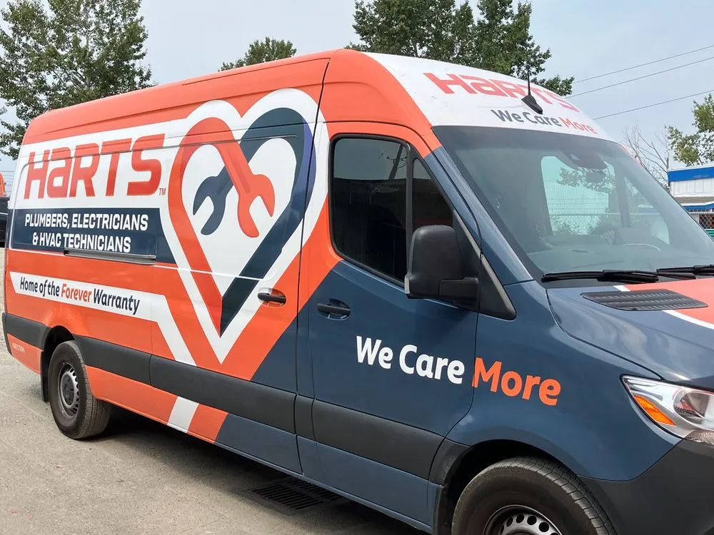 Slide of Harts Plumbers, Electricians, & HVAC Technicians