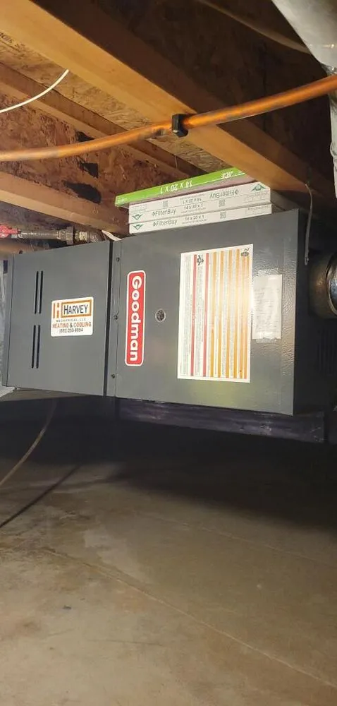 Slide of Harvey Mechanical