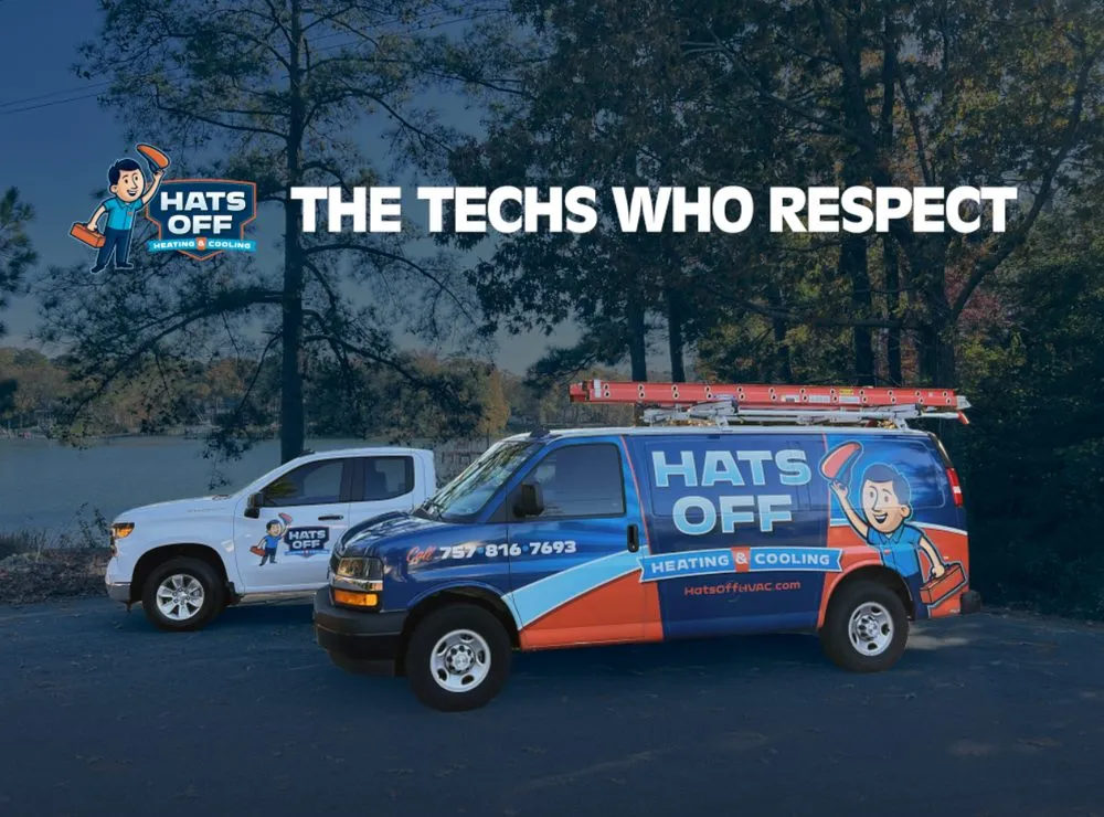 Slide of Hats Off Heating and Air Conditioning