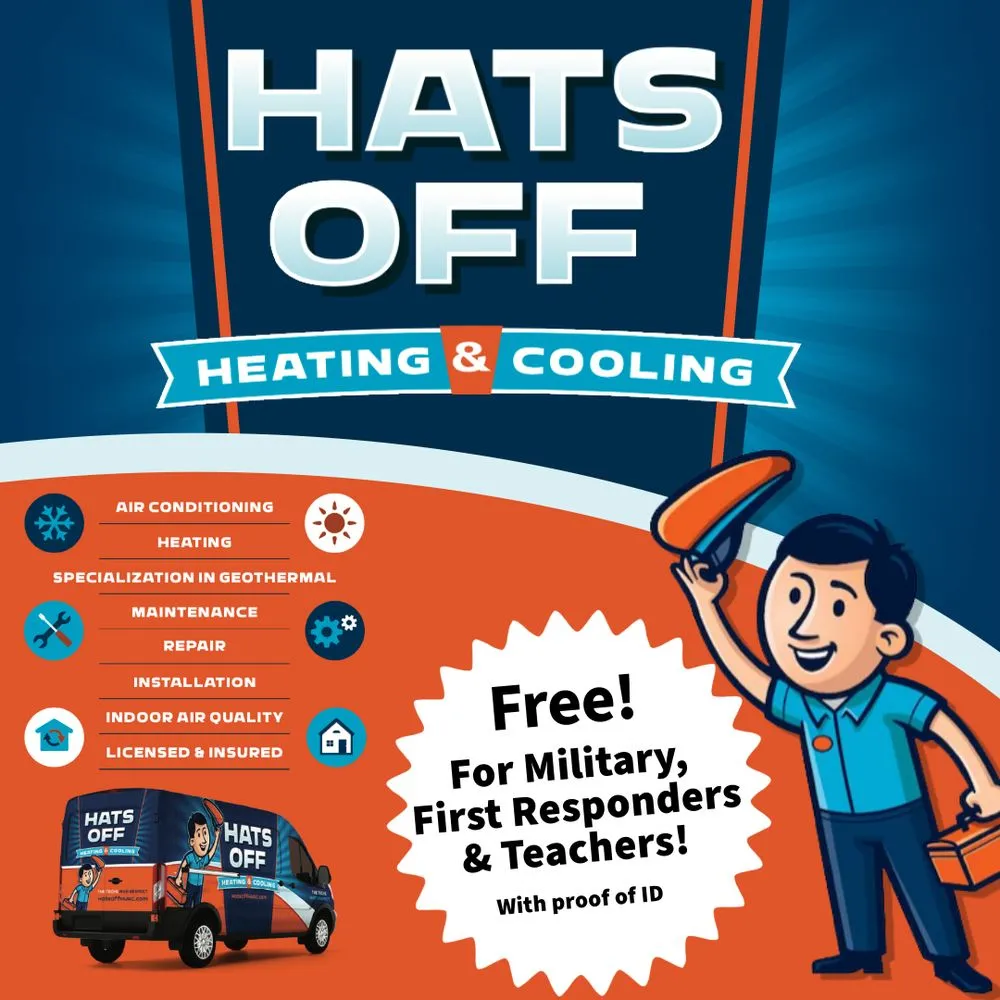 Slide of Hats Off Heating and Air Conditioning