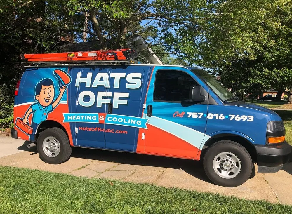 Slide of Hats Off Heating and Air Conditioning