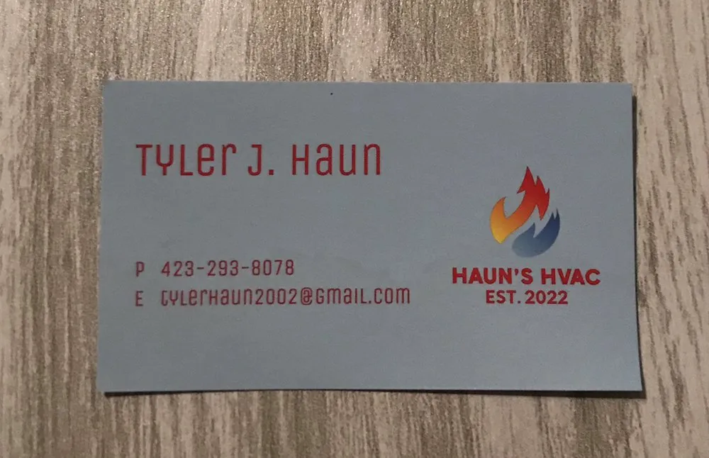 Slide of Haun's HVAC