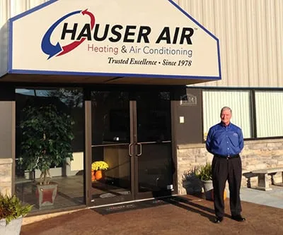 Slide of Hauser Heating & Air