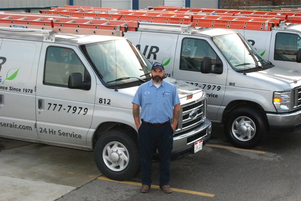 Slide of Hauser Heating & Air