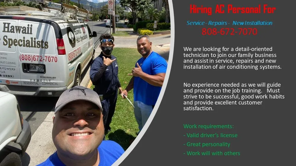 Slide of Hawaii Air Specialists