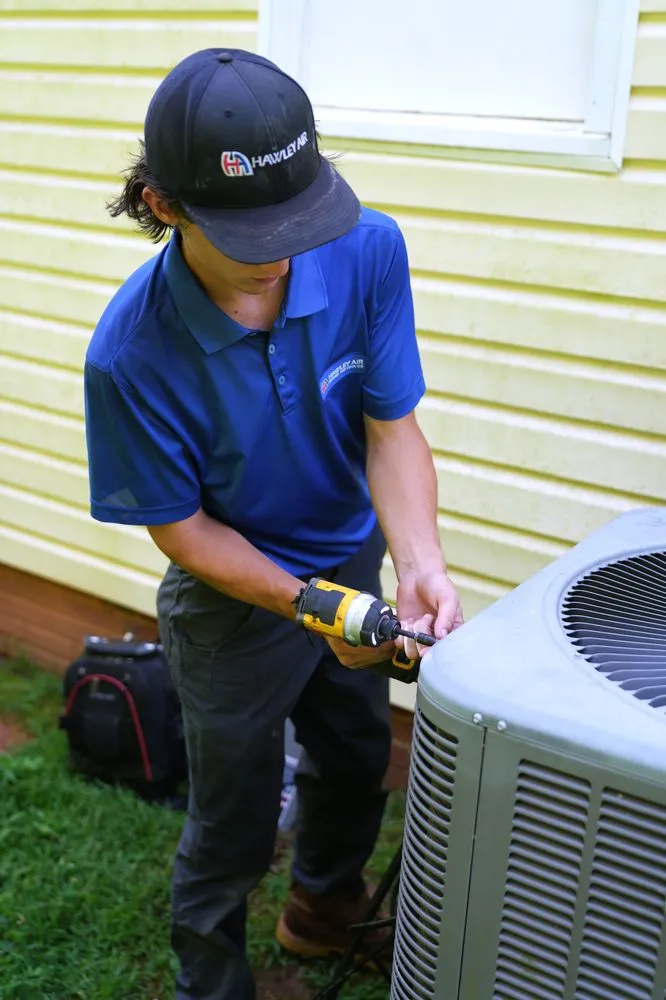 Slide of Hawley Air Heating and Cooling