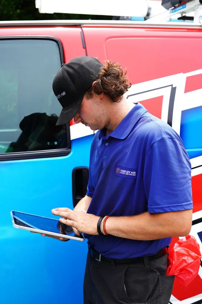 Slide of Hawley Air Heating and Cooling