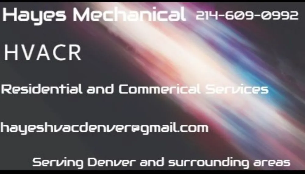 Slide of Hayes Mechanical