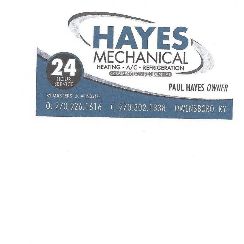 Slide of Hayes Mechanical