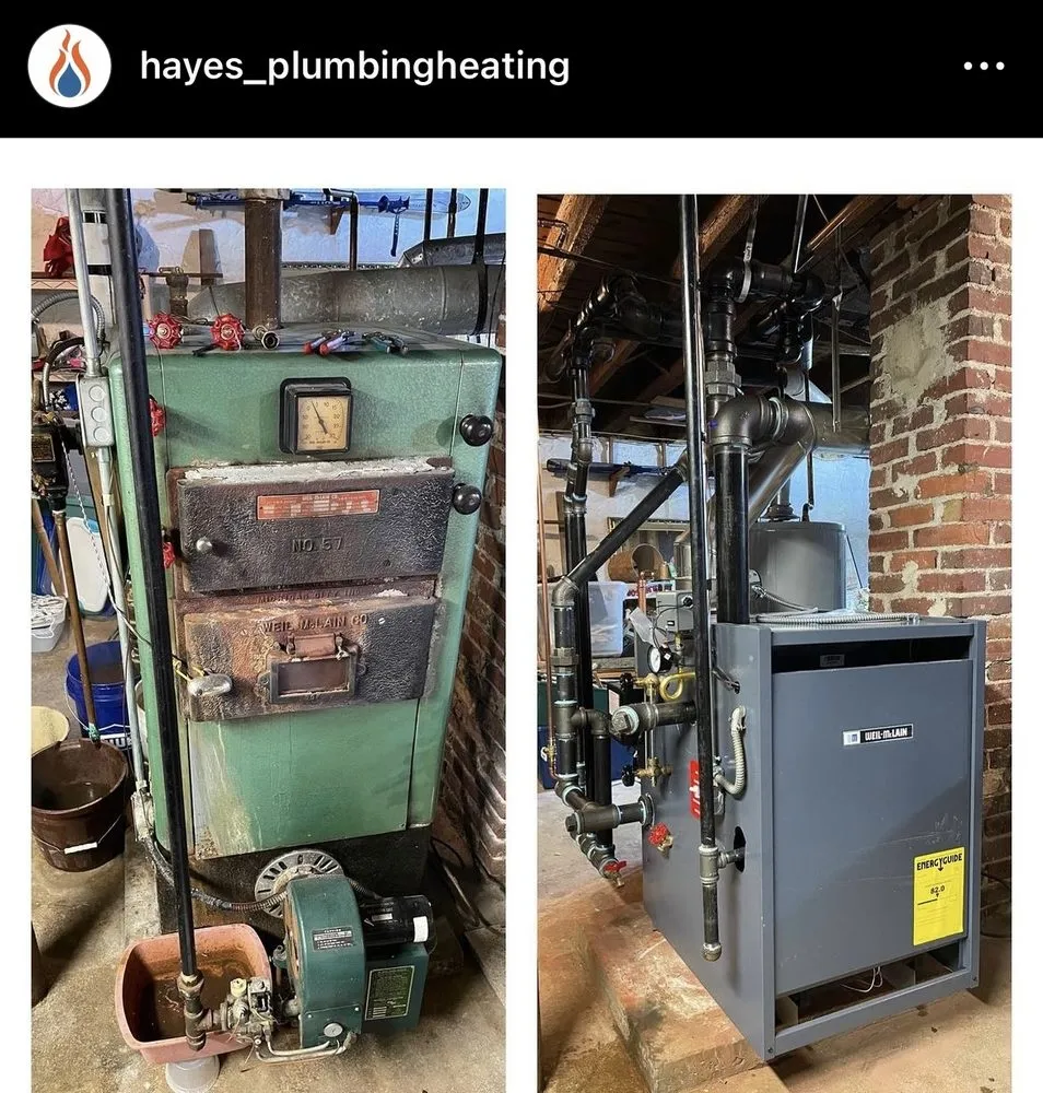 Slide of Hayes Plumbing & Heating