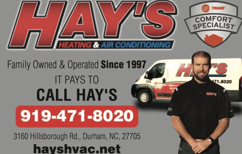 Slide of Hay's Heating And Air Conditioning
