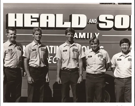 Slide of Heald Mechanical