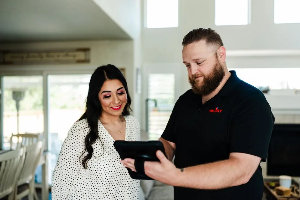 Slide of Heart Heating Cooling Plumbing & Electric