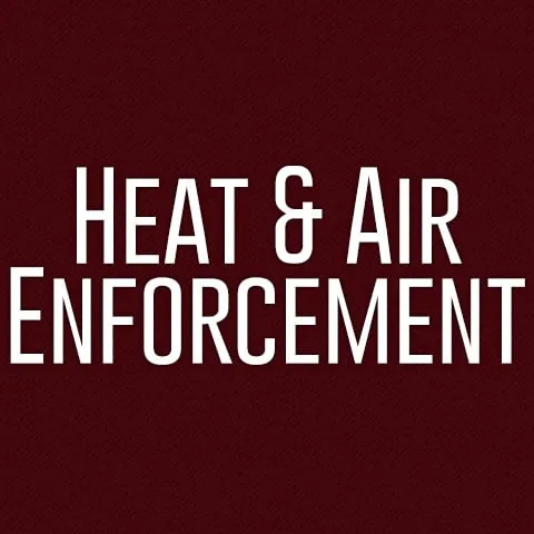 Slide of Heat & Air Enforecement