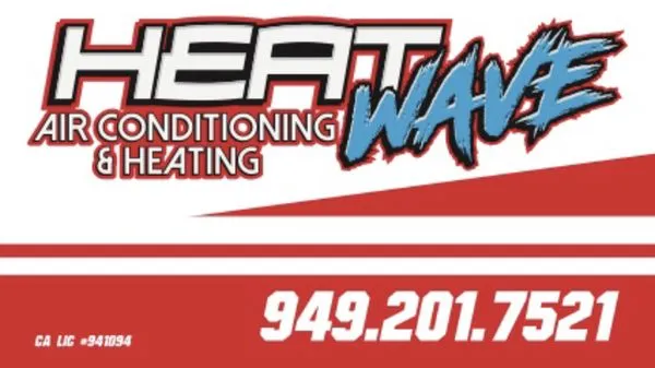 Heat Wave Air Conditioning And Heating Logo