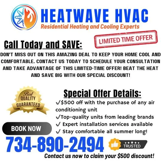 Slide of Heat Wave HVAC