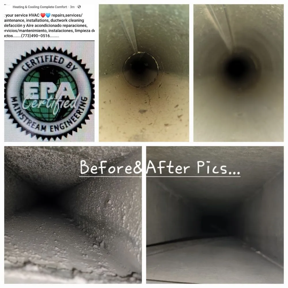 Slide of Heating & Cooling Complete Comfort