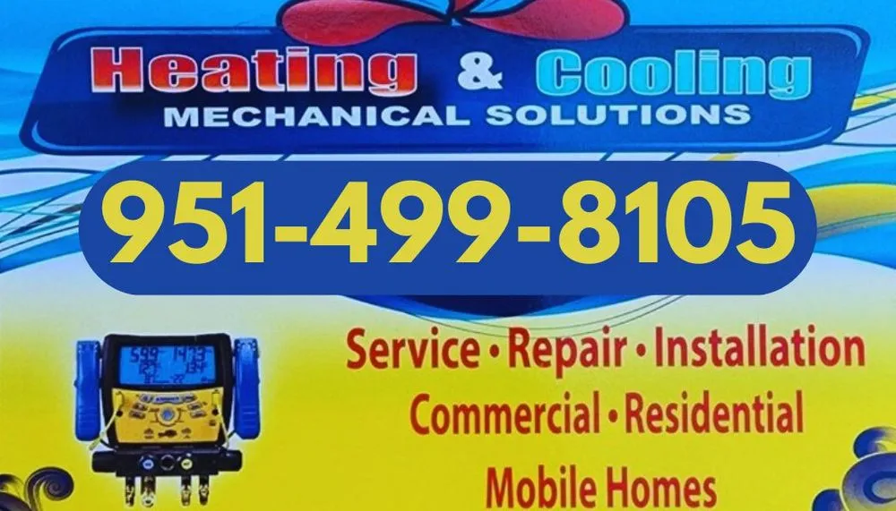 Slide of Heating & Cooling Mechanical Solutions
