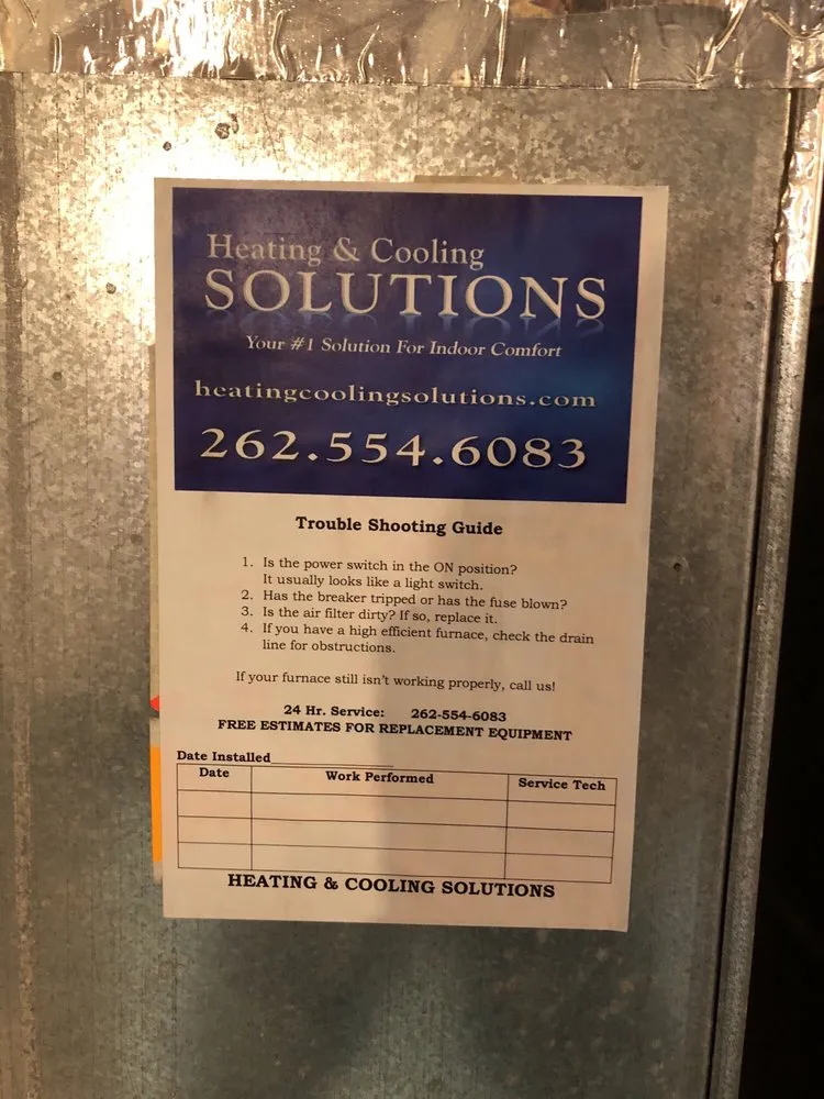 Slide of Heating & Cooling Solutions