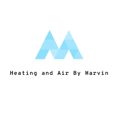 Heating and Air by Marvin Logo
