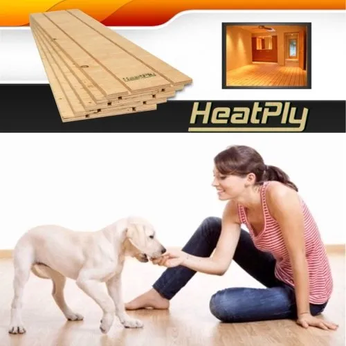 Slide of HeatPly - Radiant Heating
