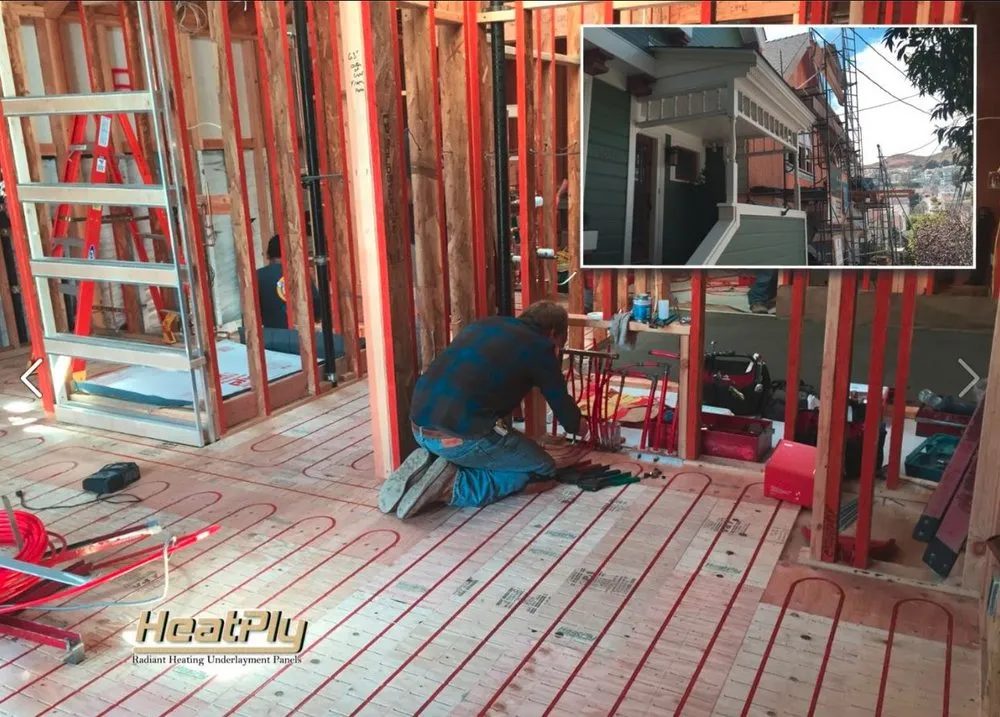 Slide of HeatPly - Radiant Heating