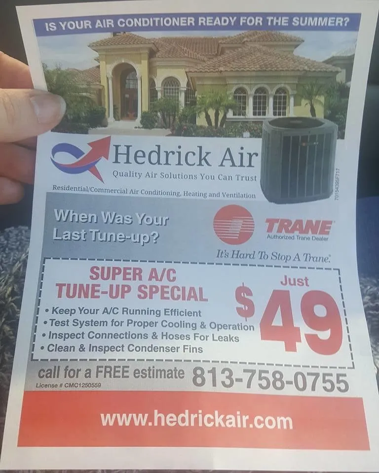 Slide of Hedrick Air