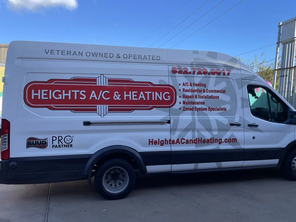 Slide of Heights A/C & Heating