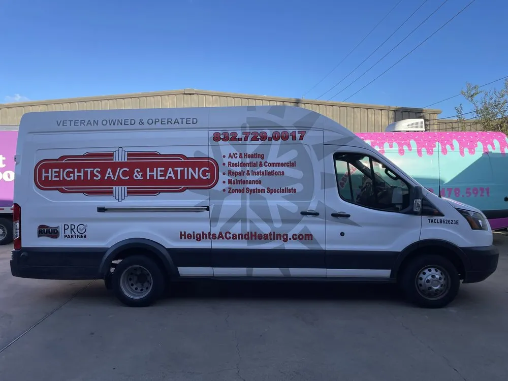 Slide of Heights A/C & Heating