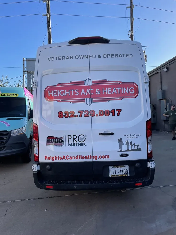 Slide of Heights A/C & Heating