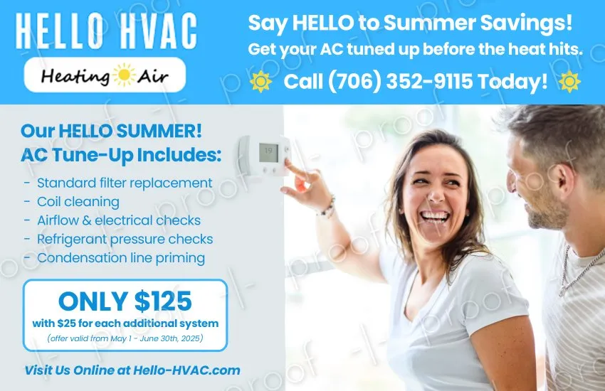 Slide of Hello HVAC