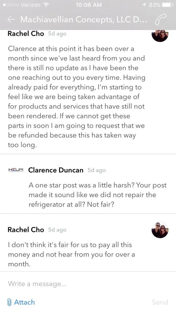 Slide of Help! Heating, Cooling & Appliance Repair