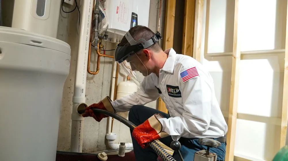 Slide of HELP Plumbing, Heating, Cooling and Drains