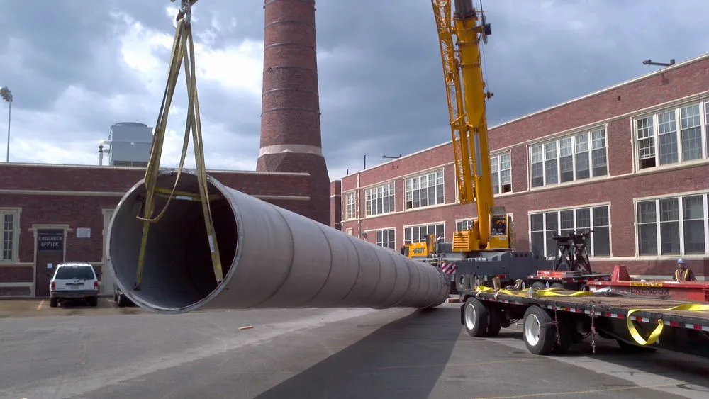 Slide of Hemingway Chimney