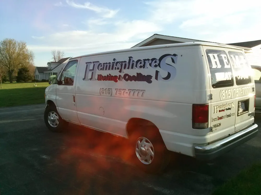 Slide of Hemispheres Heating and Cooling