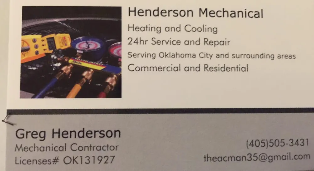 Slide of Henderson Mechanical Heat & Air Specialist