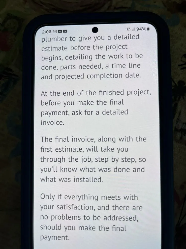 Slide of Henley's Plumbing & Air