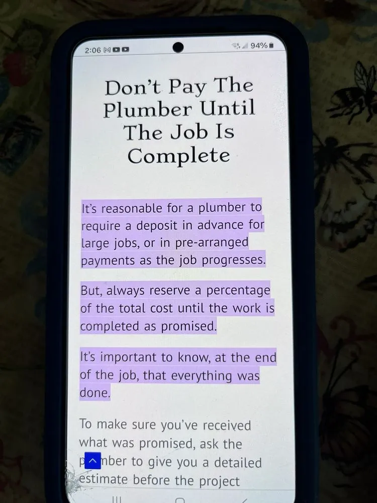 Slide of Henley's Plumbing & Air