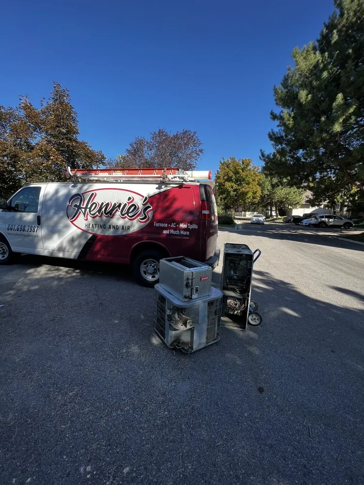 Slide of Henrie's Heating and Air