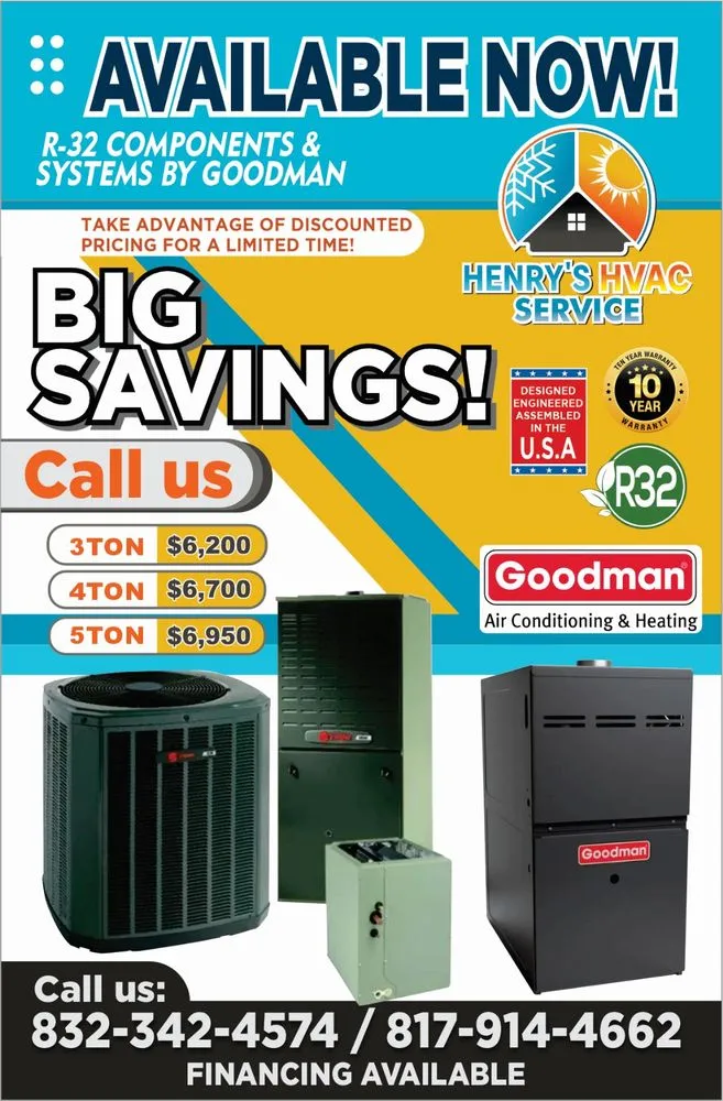 Slide of Henry's Hvac Services