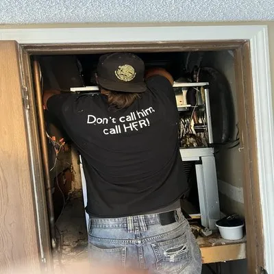 HER Heating Cooling & Plumbing Logo