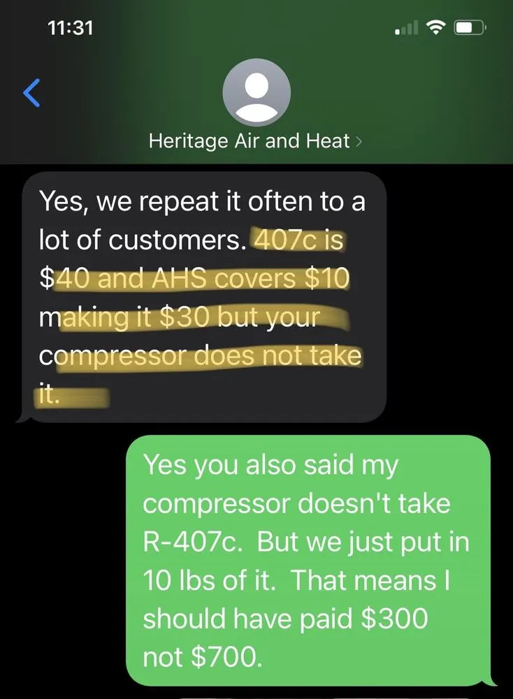 Slide of Heritage Air & Heat