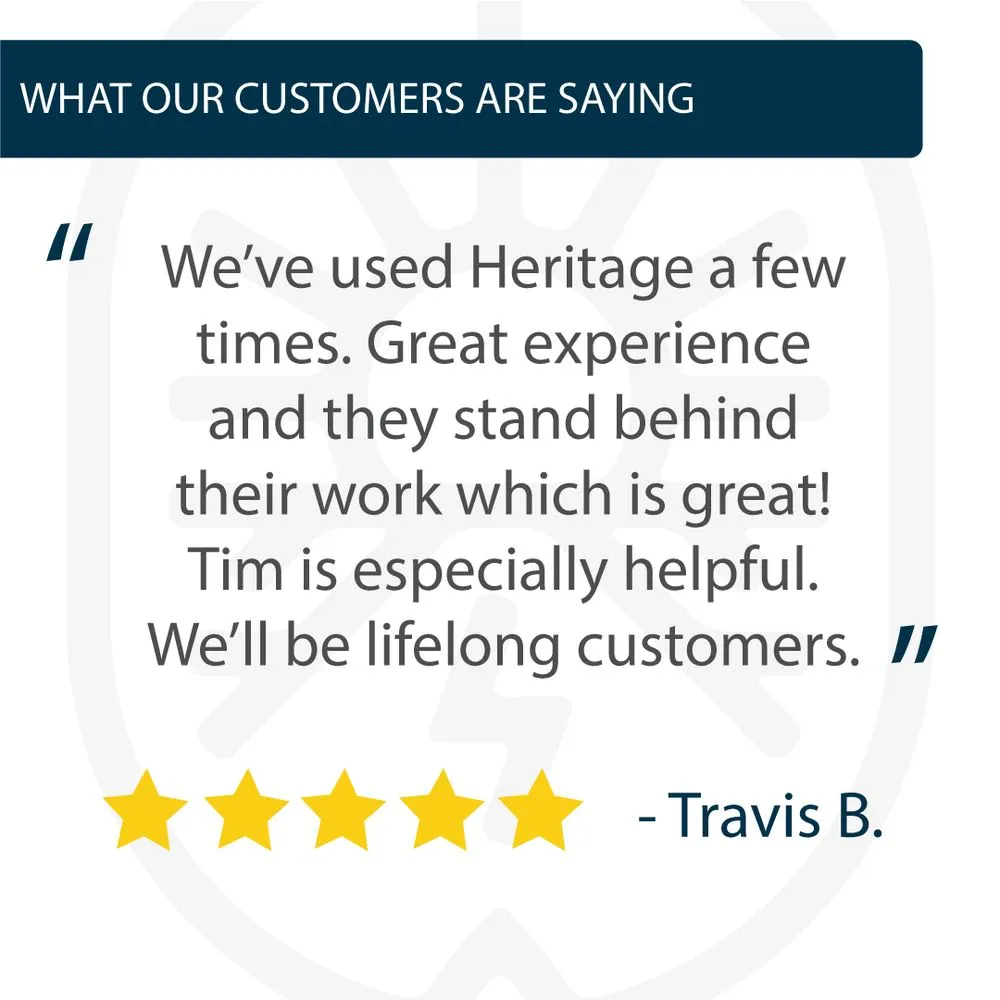 Slide of Heritage Home Service