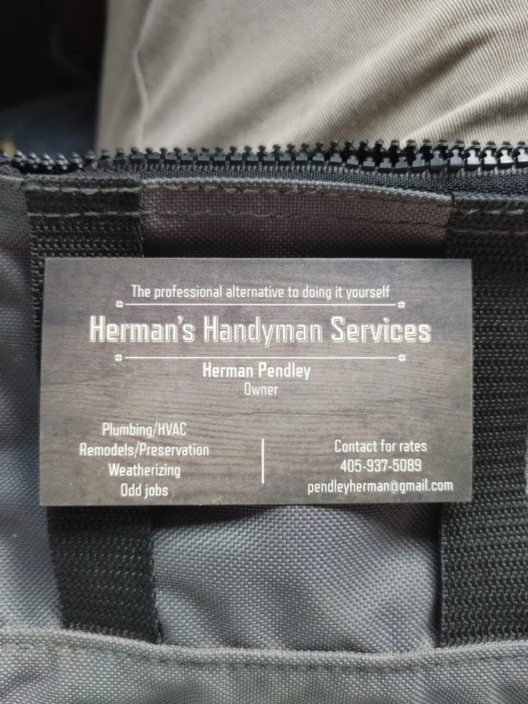 Slide of Herman's Handyman Services