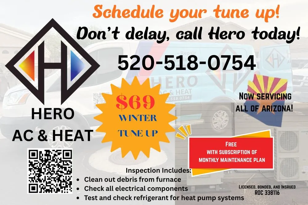 Slide of Hero ac & Heat