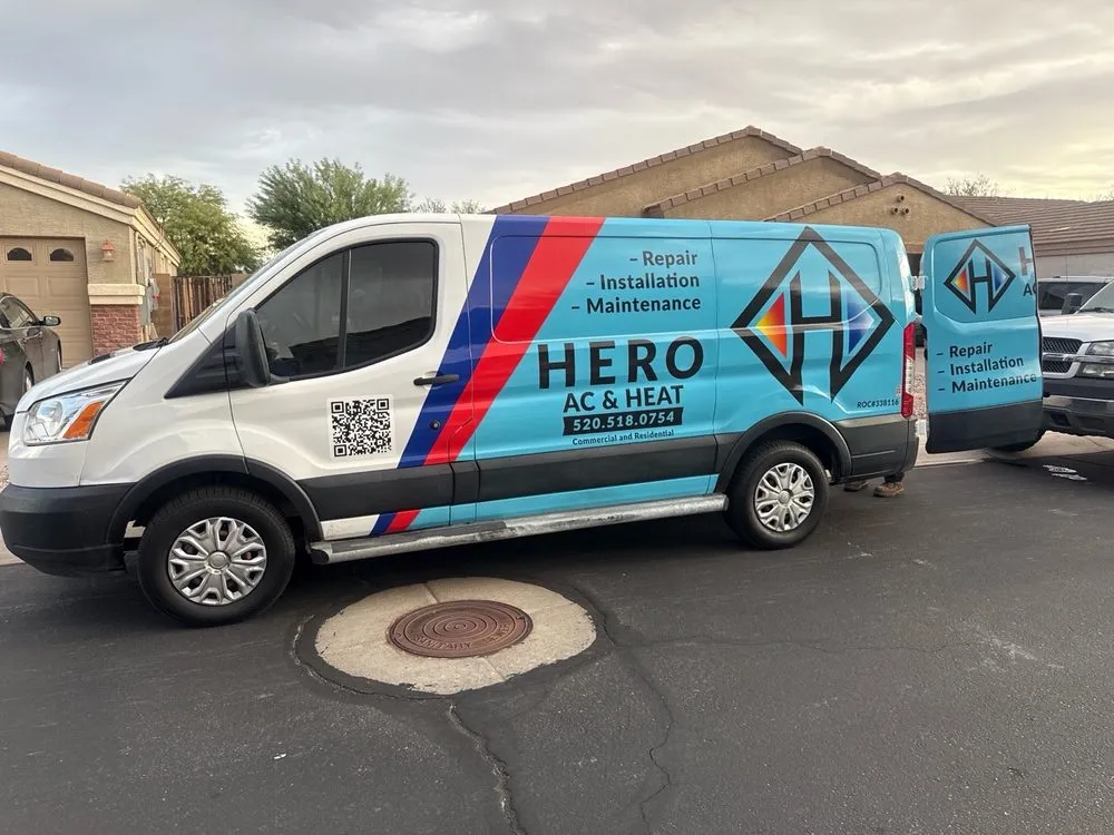 Slide of Hero ac & Heat