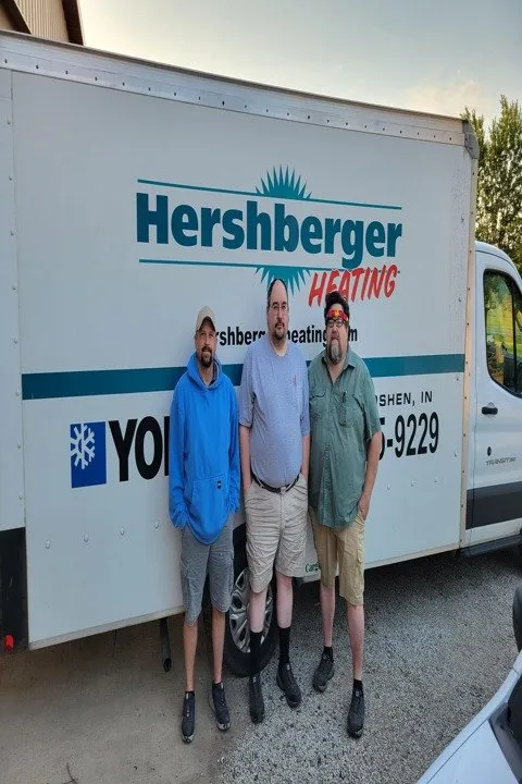 Slide of Hershberger Heating